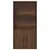 Regal za knjige boja hrasta 60x24x120 cm konstruirano drvo