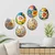 EAS013 multicolor dekorativna MDF slika