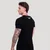GymBeam Tribal Ribbed T-shirt Black