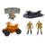 slomart Vojaški set LEAN TOYS: tenk, helikopter, padalec, zvoki