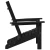 Vrtna stolica 2 pcs Crna 80.5 x 74.5 x 92 cm Polietilen