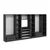 Hanah Home Garderober Minar Kale-7831, 405x210x52 cm, Antracit