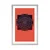 Plakat s paspartujem harmoničen vzorec - 40x60 white