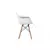 BOLZZ Set 4 stolice Modena, Sive