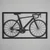 Wallity Zidna dekoracija Bicycle-APT217MS, 41x70 cm, 1.5 mm, Crna