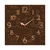 Opviq MDF Zidni sat 40x40cm Šareni