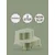 Bl-06104 Green dečiji stolica za korak