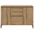 Komoda boja hrasta artisan 102x35x70 cm konstruirano drvo