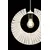 Opviq Luster Kruh, 30cm, Beli