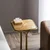 Hanah Home Klub sto Shb-001-C, 30x52x30 cm, Zlatne boje