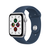 Apple Watch SE 44mm (GPS Only) Aluminium Case Silver Sport Band Modra