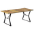Jedilna miza 180x90x76 cm trden predelan les