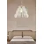 Opviq Luster Cloudy White, MDF