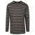 Regular Stripe LS Asphalt/Black