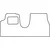 Textile car mats Citroen C8 2002- (front)
