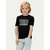 Calvin Klein Jeans Majica Perforation LVCKSJA04B Črna Regular Fit
