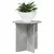 Stalak za biljke 2 pcs Betonska siva 40 x 40 x 40 cm