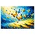 Slika ples metuljev v modrem - 60x40