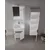 HANAH HOME Kupatilski ormarić sa umivaonikom i ogledalom (2 komada) Purus 55 437