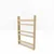 Hanah Home Polica za knjige, 56x92x10cm, Krem