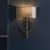 Endon 95210 - Zidna lampa 1xE27/10W/230V siva/mesing