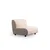 Atelier del Sofa Ugaona garnitura Pavia, 335x335x75 cm, Krem