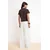 Trendyol Milla Ženska majica TWOSS26TS00197, Braon