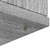 Okvir za kamin Siva Sonoma 100 x 20 x 100 cm Konstruirano drvo