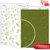 Papirji za scrapbooking Drops A4 - bakrene pike