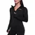 Women‘s Pulse 1/2 Zip Running Sweatshirt Black - GymBeam