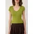 Trendyol Milla Ženska majica TWOSS26TS00243, Zelena