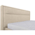 Livetastic OBLAZINJENA POSTELJA 90 cm  x 200 cm , les, kovina, umetna masa, tekstil bež