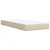 SPRING Box postelja z vzmetnico krem 80x200 cm blago