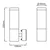 BRILLANT  lampa LED 4W 4000K GU10 G91026A82