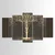 Wallity slika 5MDF4596_60100, 100x60 cm, 5 dijelova