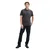 TOM TAILOR Majica svetlo modra/antracit