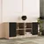 Hanah Home Komoda 139x61,8x46,3cm Hrast-Crna