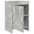 vidaXL Posteljne mize 2 pcs Betonsko siva 40 x 30 x 60 cm
