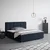 Premium Living Oblazinjena Postelja Bogner, 160x200, Antracit
