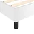 Vidaxl Box spring postelja z vzmetnico bela 80x200 cm umetno usnje