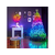 Twinkly girlanda 2, 7m dolga 50 LED z mat in čisto žarnico, RGBw bel umetni bor, zelena, wifi