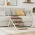 Vidaxl Stopnice za pse sive 105x47 cm trden les jelke
