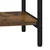 Polica Dimljeni hrast 60 x 30 x 183 cm Konstruirano drvo