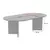Hanah Home Klub sto Sable, 119x40x60 cm, Crni