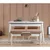 Conceptum Hypnose Trpezarijska klupa Vina Bench 110x48x40cm Belo-Bež
