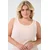 KAFFE CURVE Top KCCarina rosé