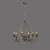 Conceptum Hypnose Luster Berfin, 60-90cm, 60 cm, E14, 40W