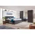 Esposa POSTELJA BOXSPRING 200 cm x 200 cm , tekstil antracit