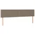 Vidaxl Box spring postelja z vzmetnico taupe 180x200 cm blago