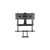 Equip 650326 nastavljiv stenski nosilec, 43 -70, 35 kg, nagib / vrtenje, črn